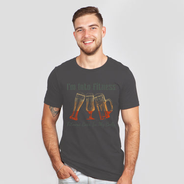 Funny Fitness Drinking T-Shirt